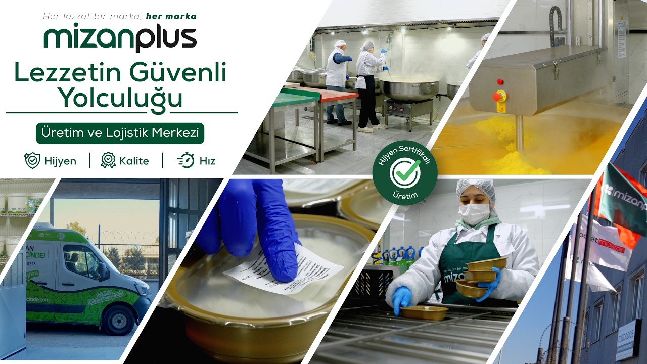 Lezzetin Güvenli Yolculuğu — üretim ve lojistik merkezi tanıtım videosu